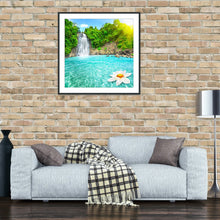 Load image into Gallery viewer, Waterfalls Scenery 30*30CM(Canvas) Full Round Drill Diamond Painting