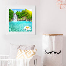 Load image into Gallery viewer, Waterfalls Scenery 30*30CM(Canvas) Full Round Drill Diamond Painting