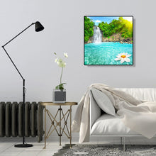 Load image into Gallery viewer, Waterfalls Scenery 30*30CM(Canvas) Full Round Drill Diamond Painting