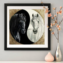 Load image into Gallery viewer, Horse 30*30CM(Canvas) Full Round Drill Diamond Painting