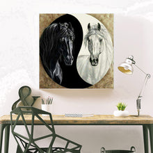 Load image into Gallery viewer, Horse 30*30CM(Canvas) Full Round Drill Diamond Painting