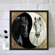 Load image into Gallery viewer, Horse 30*30CM(Canvas) Full Round Drill Diamond Painting