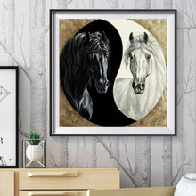 Load image into Gallery viewer, Horse 30*30CM(Canvas) Full Round Drill Diamond Painting