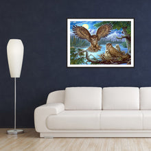 Load image into Gallery viewer, Bird Family 30*40CM(Canvas) Full Round Drill Diamond Painting