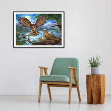 Load image into Gallery viewer, Bird Family 30*40CM(Canvas) Full Round Drill Diamond Painting