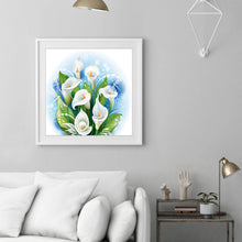 Load image into Gallery viewer, Calla Flower 30*30CM(Canvas) Special Shaped Drill Diamond Painting
