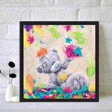 Load image into Gallery viewer, Bear Doll 30*30CM(Canvas) Special Shaped Drill Diamond Painting