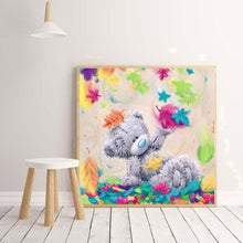 Load image into Gallery viewer, Bear Doll 30*30CM(Canvas) Special Shaped Drill Diamond Painting