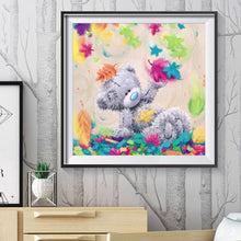 Load image into Gallery viewer, Bear Doll 30*30CM(Canvas) Special Shaped Drill Diamond Painting