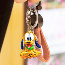 Load image into Gallery viewer, 5x DIY Diamond Painting Keychains Cute Cartoon Embroidery Needlework Craft