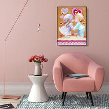 Load image into Gallery viewer, Baby Kids 30*40CM(Canvas) Full Round Drill Diamond Painting