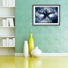 Load image into Gallery viewer, Cowboys Icon 40*30CM(Canvas)-Full Round Drill Diamond Painting