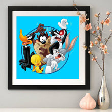 Load image into Gallery viewer, Cartoon Animals 30*30CM(Canvas)-Full Round Drill Diamond Painting