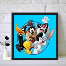 Load image into Gallery viewer, Cartoon Animals 30*30CM(Canvas)-Full Round Drill Diamond Painting