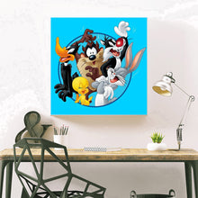 Load image into Gallery viewer, Cartoon Animals 30*30CM(Canvas)-Full Round Drill Diamond Painting