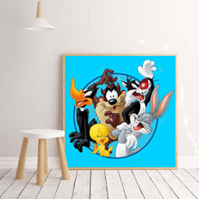 Load image into Gallery viewer, Cartoon Animals 30*30CM(Canvas)-Full Round Drill Diamond Painting