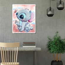 Load image into Gallery viewer, Cartoon Alien Dog 30*40CM(Canvas)-Full Round Drill Diamond Painting