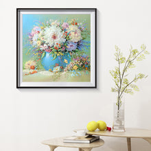 Load image into Gallery viewer, Table Flowers 30*30CM(Canvas) Full Round Drill Diamond Painting