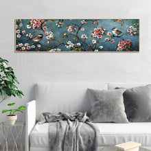 Load image into Gallery viewer, Spring Branch Bird 80*30CM(Canvas) Full Round Drill Diamond Painting