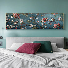 Load image into Gallery viewer, Spring Branch Bird 80*30CM(Canvas) Full Round Drill Diamond Painting