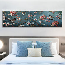 Load image into Gallery viewer, Spring Branch Bird 80*30CM(Canvas) Full Round Drill Diamond Painting