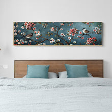 Load image into Gallery viewer, Spring Branch Bird 80*30CM(Canvas) Full Round Drill Diamond Painting