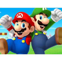 Load image into Gallery viewer, Mario Character 40*30CM(Canvas)-Full Round Drill Diamond Painting