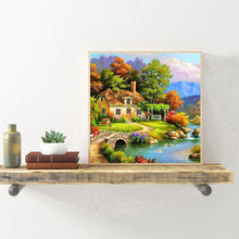 Load image into Gallery viewer, Relaxing Village 30x30cm(canvas) full round drill diamond painting