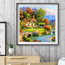 Load image into Gallery viewer, Relaxing Village 30x30cm(canvas) full round drill diamond painting