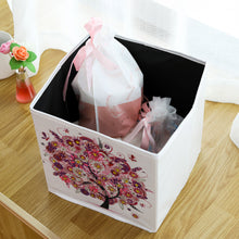 Load image into Gallery viewer, DIY Diamond Painting Tree Foldable Storage Box Desktop Sundries Container
