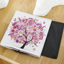 Load image into Gallery viewer, DIY Diamond Painting Tree Foldable Storage Box Desktop Sundries Container
