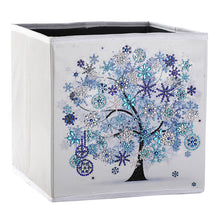 Load image into Gallery viewer, DIY Diamond Painting Folding Storage Container Box Desktop Toys Organizers