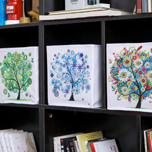 Load image into Gallery viewer, DIY Diamond Painting Folding Storage Container Box Desktop Toys Organizers