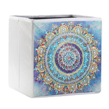 Load image into Gallery viewer, DIY Diamond Painting Folding Storage Box Square Desktop Sundries Organizer