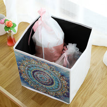 Load image into Gallery viewer, DIY Diamond Painting Folding Storage Box Square Desktop Sundries Organizer