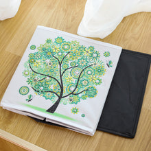 Load image into Gallery viewer, DIY Diamond Painting Tree Folding Storage Box Desktop Sundries Organizer