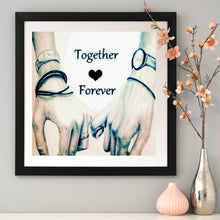Load image into Gallery viewer, Lovers Hold Hands 30*30CM(Canvas) Full Round Drill Diamond Painting