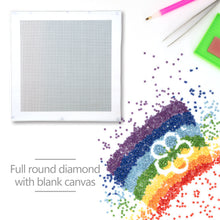 Load image into Gallery viewer, Blank Embroidery Full Round Drill Canvas DIY Diamond Painting Accessories