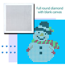 Load image into Gallery viewer, Blank Embroidery Full Round Drill Canvas DIY Diamond Painting Accessories
