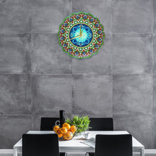 Load image into Gallery viewer, Mandala Wall Clock Diamond Painting Special Shaped Cross Stitch for Gifts