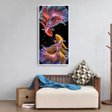 Load image into Gallery viewer, Colorful Fish 45*85CM(Canvas) Full Round Drill Diamond Painting