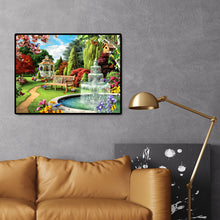 Load image into Gallery viewer, Courtyard 40*30CM(Canvas) Full Round Drill Diamond Painting