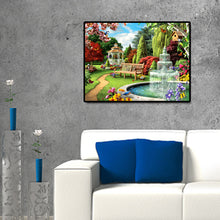 Load image into Gallery viewer, Courtyard 40*30CM(Canvas) Full Round Drill Diamond Painting