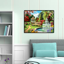 Load image into Gallery viewer, Courtyard 40*30CM(Canvas) Full Round Drill Diamond Painting