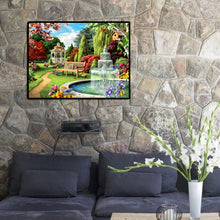 Load image into Gallery viewer, Courtyard 40*30CM(Canvas) Full Round Drill Diamond Painting