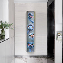 Load image into Gallery viewer, Ostrich 25*115CM(Canvas) Full Round Drill Diamond Painting