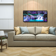 Load image into Gallery viewer, Waterfall Scenery 90*40CM(Canvas) Full Round Drill Diamond Painting