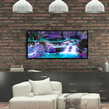 Load image into Gallery viewer, Waterfall Scenery 90*40CM(Canvas) Full Round Drill Diamond Painting