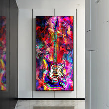 Load image into Gallery viewer, Guitar 45*85CM(Canvas) Full Round Drill Diamond Painting