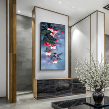 Load image into Gallery viewer, Flowers Decorative 45*85CM(Canvas) Full Round Drill Diamond Painting